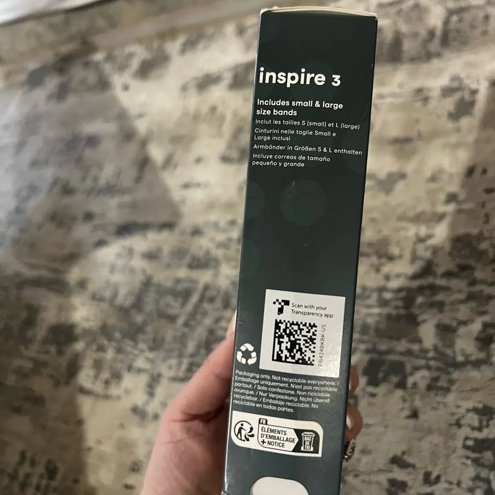 NEW Fitbit Black Inspire 3 Activity Tracker